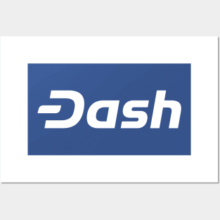 Dash Digital Cash Cryptocurrency Posters and Art